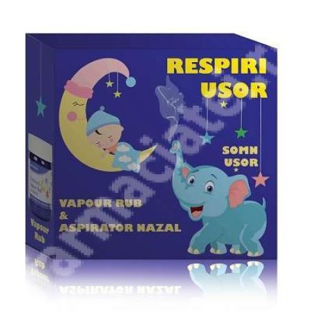 Vapour Rub + aspirator nazal Respiri Usor, Vapour Rub