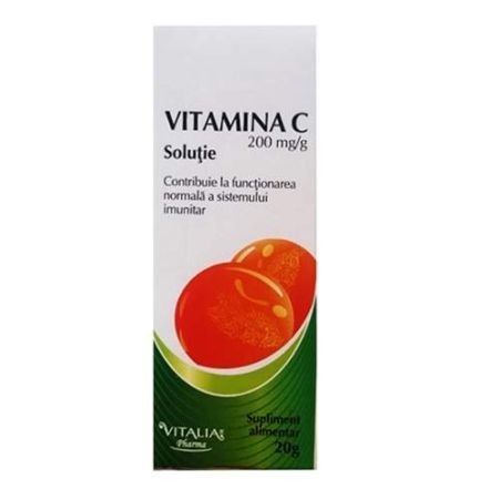 Vitamina C solutie, 20g, Viva Pharma