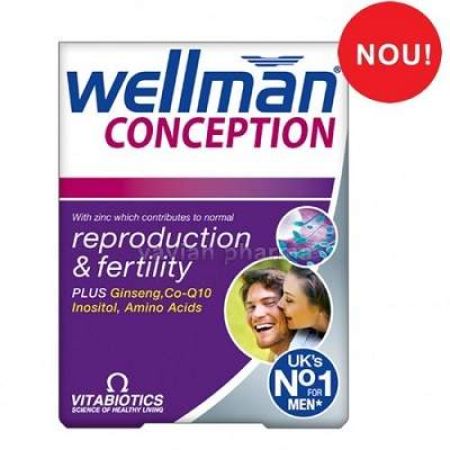 Wellman Conception, 30 tablete, Vitabiotics