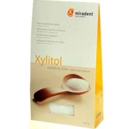 Indulcitor natural pudra Xylitol, 350 g, Miradent