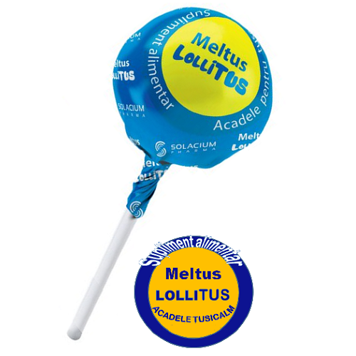Meltus LolliTus acadele, 10 g, Solacium Pharma