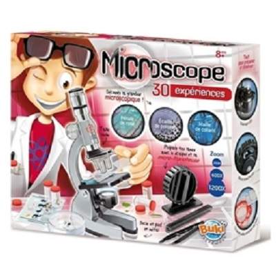 Microscop Kit 30 Experimente, +8ani, Buki