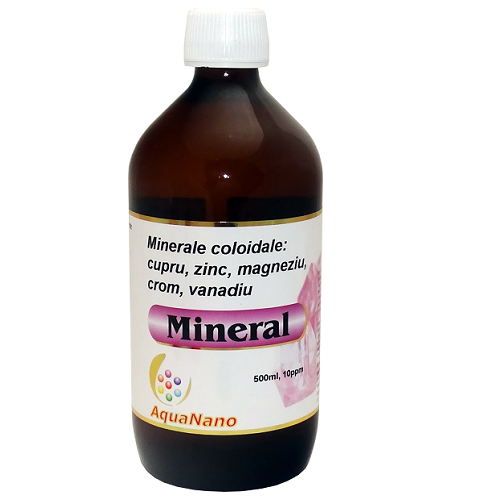 Mineral AquaNano minerale coloidale, 500 ml, Aghoras