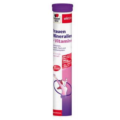 Minerale+Vitamine pentru femei, 15 comprimate efervescente, Doppelherz