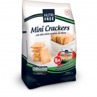 Mini Crackers, 240 g, PAN136, Nutri Free
