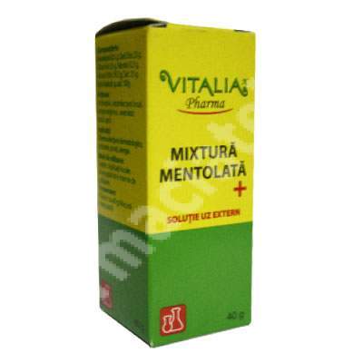 Mixtura mentolata+, 40 g, Vitalia