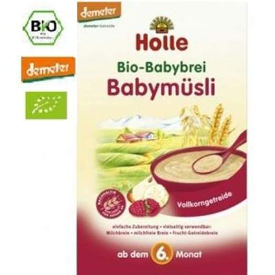 Musli Organic, +6luni, 250 g, Holle Baby Food