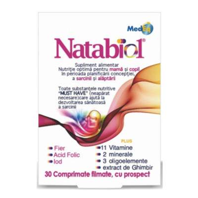 Natabiol, 30 comprimate, Med-Eq
