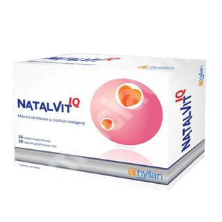 Natalvit IQ, 60 capsule, Hyllan