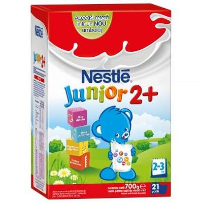 Nestle Junior formula de lapte, +2ani, 700g, Nestle