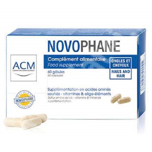 Novophane Tratament Pentru Par Si Unghii 60 Cps Acm Bebetei