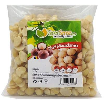 Nuci Macadamia, 250g, GreenSense
