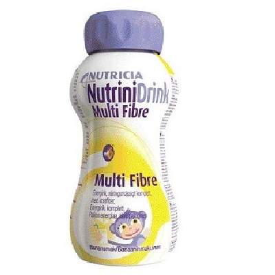 NutriniDrink Multi Fibre banane, 200 ml, Nutricia