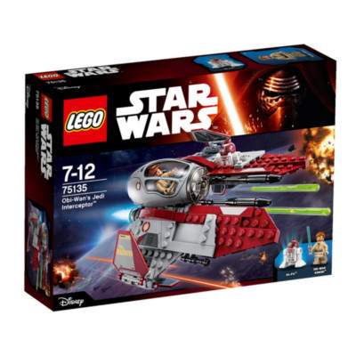 Obi-Wan's Jedi Interceptor Star Wars, 7-12 ani, L75135, Lego