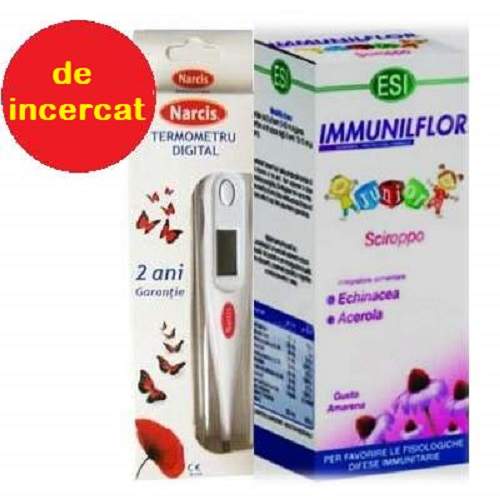 Pachet Immunilflor Sirop Junior, +3ani, 200ml, ESI