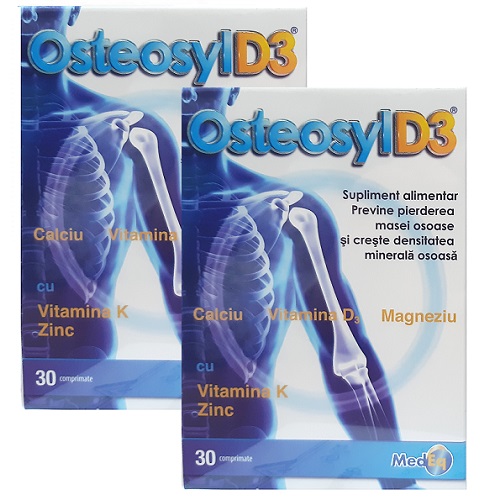 Pachet Osteosyl D3,, 30+30 tablete, MedEq