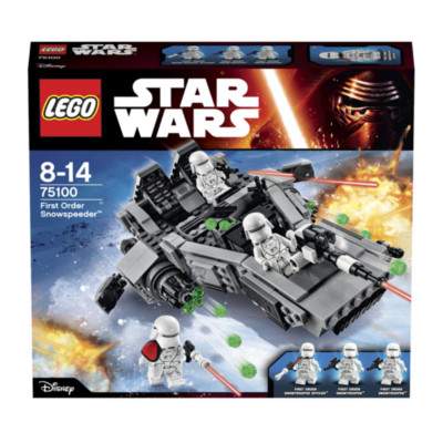 Ordinul intai Snowspeeder Star Wars, 8-14 ani, L75100, Lego