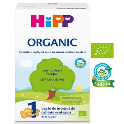 Organic Bio 1 Formula de lapte, +0 luni, 300 g, Hipp