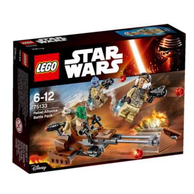 Pachet de lupta Alianta Rebela Star Wars, 6-12 ani, L75133, Lego