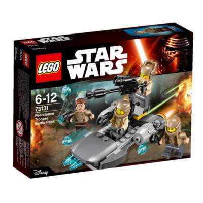 Pachet de lupta Rezistenta Star Wars, 6-12 ani, L75131, Lego