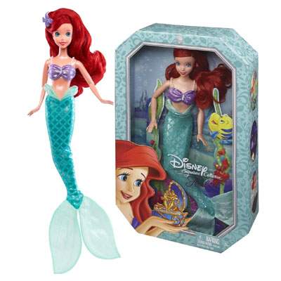 Papusa Ariel Disney Princess, BDJ26-BDJ28, Mattel
