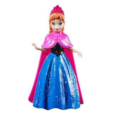 Papusa Small Doll Anna Disney Frozen, DFT33-DFT34, Mattel