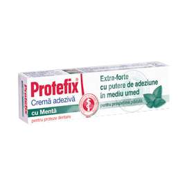 Pasta adeziva Protefix cu Menta, 20 ml, Queisser Pharma