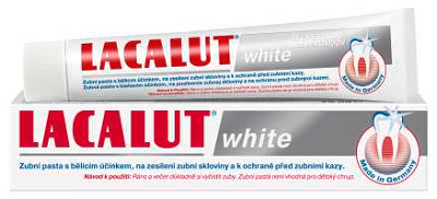 Pasta de dinti Lacalut White cu periuta cadou, 75ml, Theiss Naturwaren