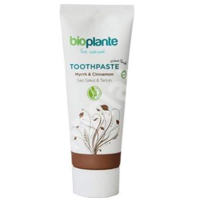 Pasta de dinti naturala cu scortisoara si salvie, 75 ml, BioPlante