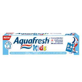 Pasta de dinti pentru copii, 0-6 ani, 50 ml, Aquafresh