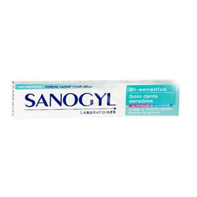 Pasta de dinti Sanogyl Bi-senzitive, 75 ml, Roge Cavailles