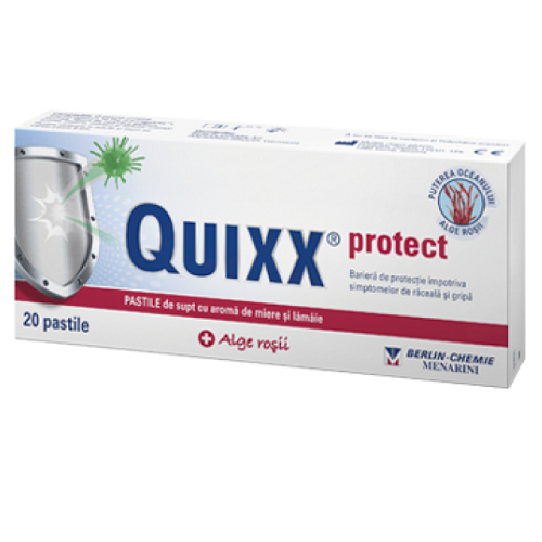 Pastile de supt Quixx Protect, 20 buc, Pharmaster