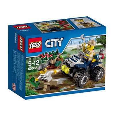 Patrula pe ATV City, 5-12 ani, L60065, Lego