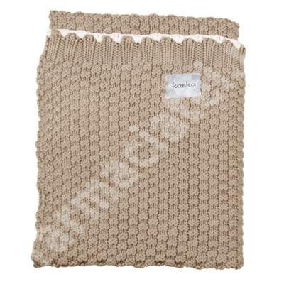 Patura tricotata gri inchis crem Valencia, 1051/44-041, Koeka Nederland