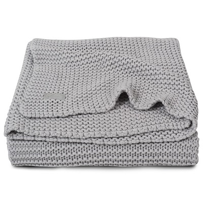 Paturica Heavy Knit Grey, 75 x 100 cm, Jollein