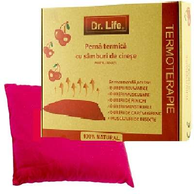 Perna termica cu samburi de cirese pentru adulti, 501HE, Dr. Life