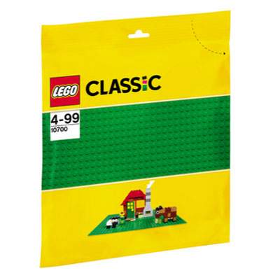 Placa de baza verde Classic, +4 ani, 10700, Lego
