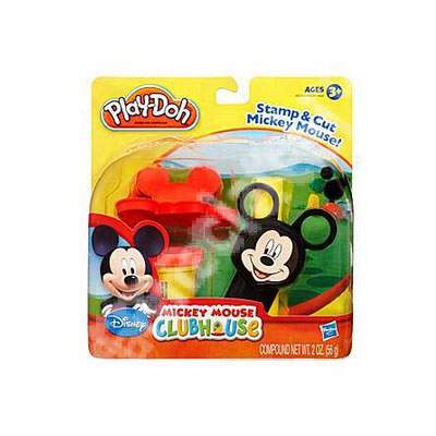 Plastelina si forme character tools Play-Doh Mickey Mouse, HBA0393, Hesbro