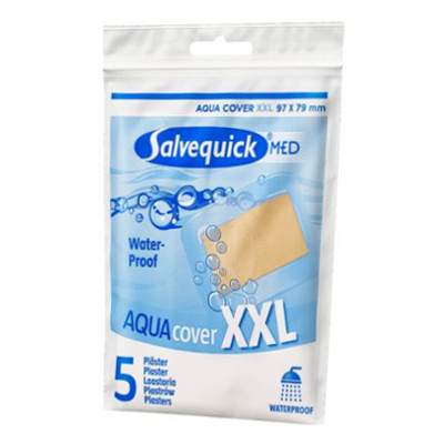 Plasturi sterili Aqua Cover XXL, 5 bucati, Salvequick