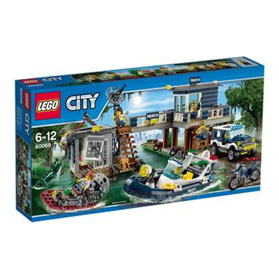 Post de politie de mlastina City, 6-12 ani, L60069, Lego