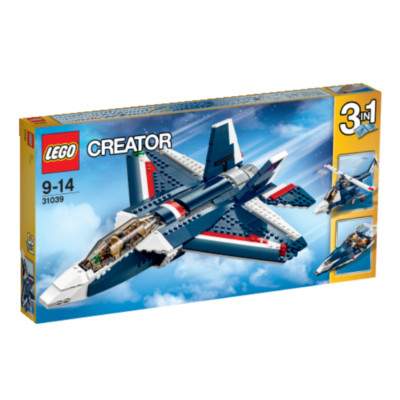 Power jet albastru Creator, 9-14 ani, L31039, Lego