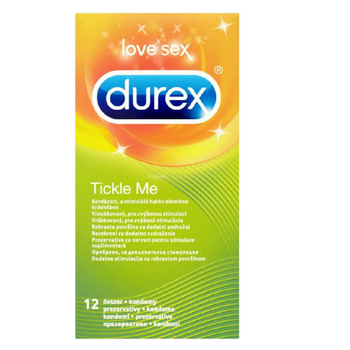 Prezervative Tickle Me, 12 buc, Durex