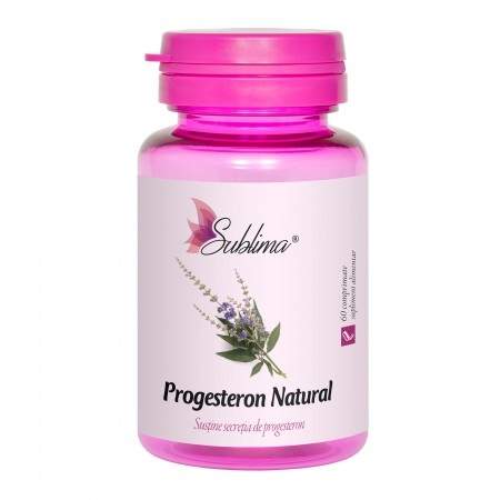 Progesteron Natural Sublima, 60 cpr, Dacia Plant