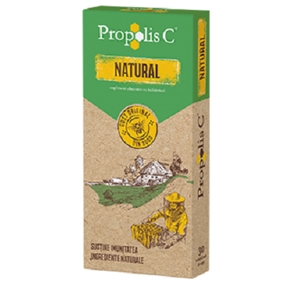Propolis C Natural, 30 capsule, Fiterman Pharma