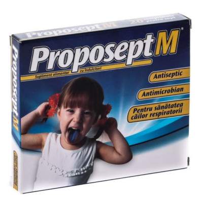 Proposept M, 20 comprimate, Fiterman Pharma