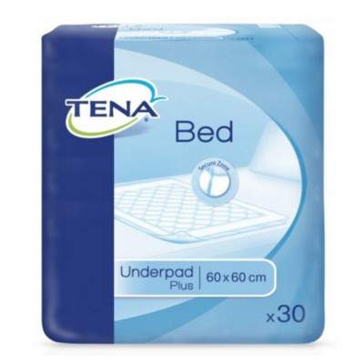 Protectie pentru pat Underpad Plus, 60x60 cm, 30 bucati, Tena