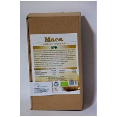 Pudra de maca organica Bio, 012, 200 g, Managis