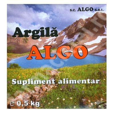 Pulbere Argila, 500 g, Algo