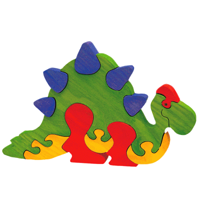 Puzzle Maxi, Stegosaurus, 10015, Fauna