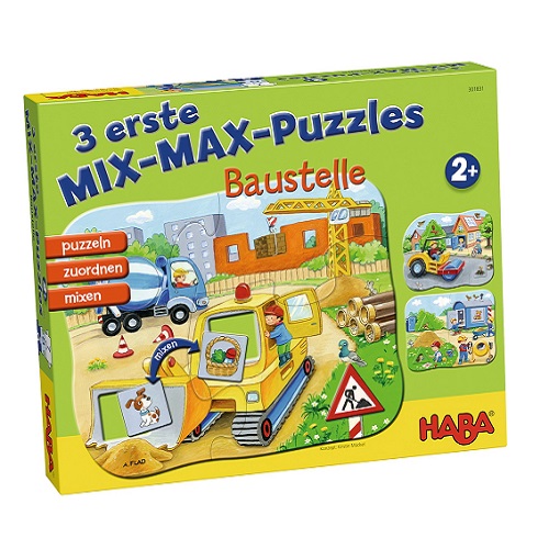 Puzzle Mix Max Santierul, 301831, Haba